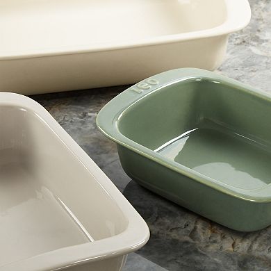 BergHOFF Balance 3-pc. Stone Rectangular Baking Dish Set