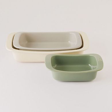 BergHOFF Balance 3-pc. Stone Rectangular Baking Dish Set