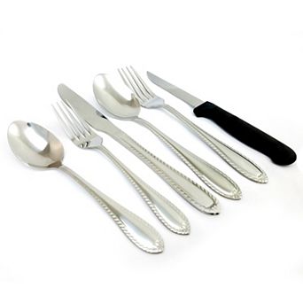 Gibson Home Wilmington Plus 55 pc Flatware Set