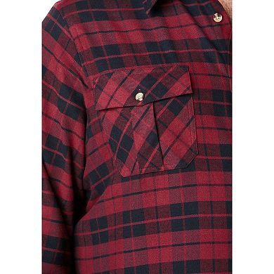 KingSize Men's Big & Tall Signature Plaid Flannel Shirt