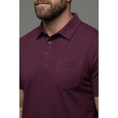 KingSize Men's Big & Tall Heavyweight Jersey Polo Shirt