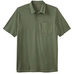 Men s Big Tall Polo Shirts Shop for Everyday Tops Kohl s
