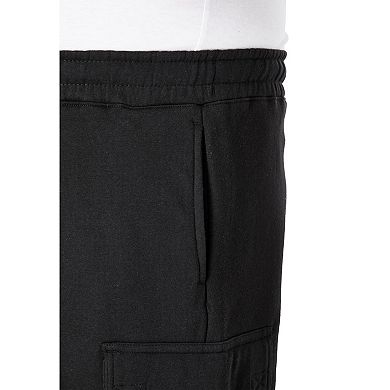 KingSize Men's Big & Tall 10"" Fleece Cargo Shorts