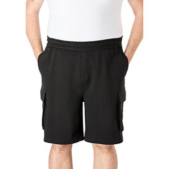 KingSize Men's Big & Tall 10 Fleece Cargo Shorts