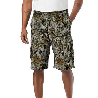 KingSize Men's Big & Tall 10 Fleece Cargo Shorts