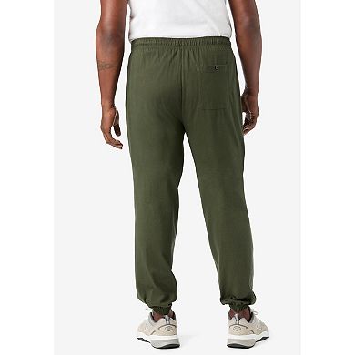 KingSize Men's Big & Tall Lightweight Elastic Cuff Sweatpants