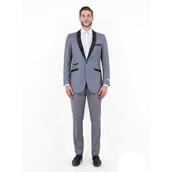 Men's 2 pc Tuxedo Suit Set, Slim-Fit