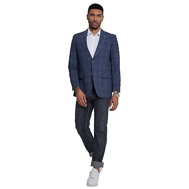 Men's Glen Plaid Jacket, Sport Coat Only