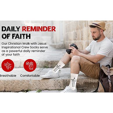 Inspirational Socks - For Men & Women In Combed Cotton