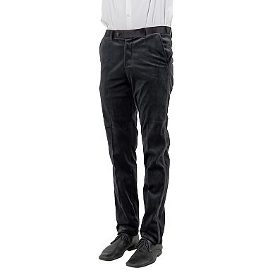 Men's Hybrid-Fit Velvet Suit Separates, Pants Only