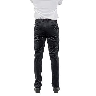 Men's Hybrid-Fit Velvet Suit Separates, Pants Only