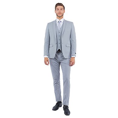 Men's 4-Way Stretch 3-Piece Suit Set, (Made to Move)