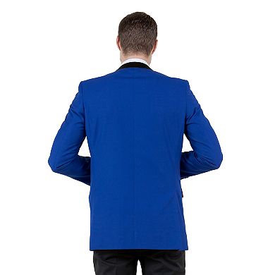 Men's Slim-fit Tuxedo Sport Coat W/ Satin Notch Lapel