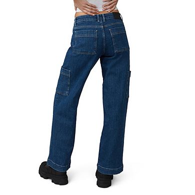 Women's Pheonix Mid Rise Cargo Jeans