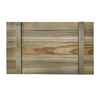 Parisloft Adventure Awaits World Map Wood Wall Decor, Decoartive World Map