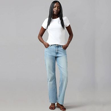 Women's Denver High Rise Straight Leg Jeans