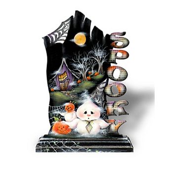 Not Too Spooky Halloween 24-Inch Door Decor by J. Mills-Price - Fun Thanksgiving Decor