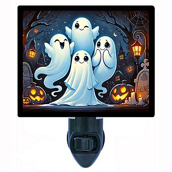 Halloween Night Light, Happy Ghosts