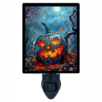 Pumpkin Nightmare, Halloween Night Light, Scary Pumpkin