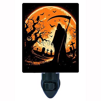 Shadow's Harvest, Halloween Night Light, Grim Reaper