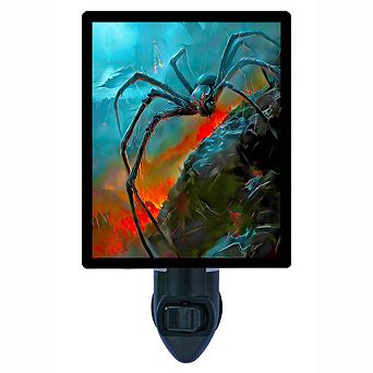 Spider Inferno, Halloween Night Light, Spooky