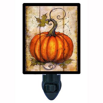 Pumpkin Charm, Autumn Night Light, Fall