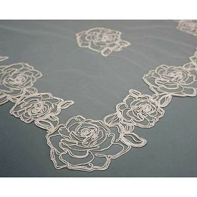 Moonlight Rose Runner, Square, Rectangular, Bistro Table, Side Table