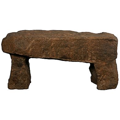 Stonehenge Sculptural Garden Bench