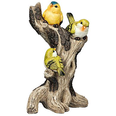 Springtime Serenade Garden Bird Statue