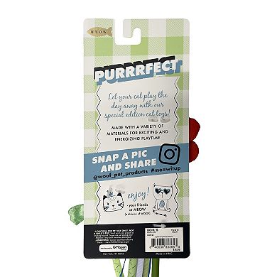 Meow Flower Frog Catnip Plush Cat Teaser
