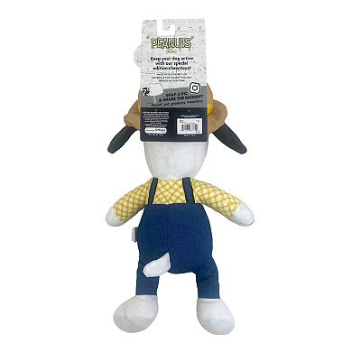 Woof Peanuts Gardening Snoopy Dog Toy