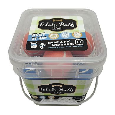 Woof 18-Pack Tub of Tennis Balls