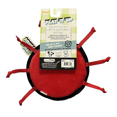 Woof Ladybug Oxford Squeaker Dog Toy