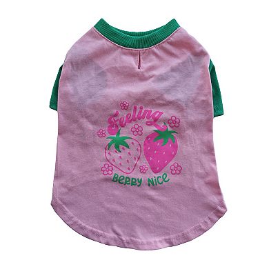 Woof "Feeling Berry Nice" Dog Tee