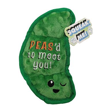 Woof Harvest Veggies 3-Pack Plush Dog Toy Set