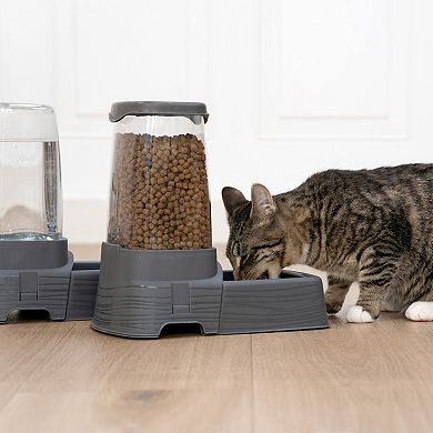Kitty City Small Gravity Feeder 2-Piece Set