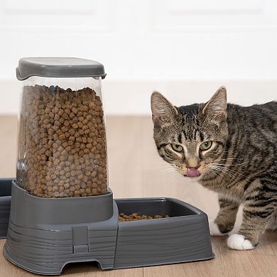 Kitty City Small Gravity Feeder 2-Piece Set