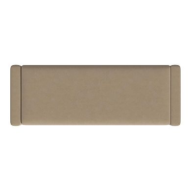 HomePop Copenhagen Plush Storage Bench