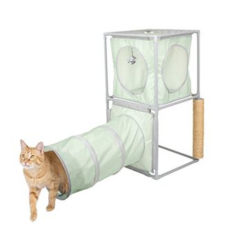 Kitty City KC Pipe and Drape Cat Tree