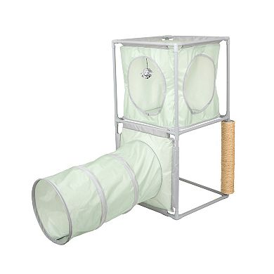 Kitty City KC Pipe and Drape Cat Tree