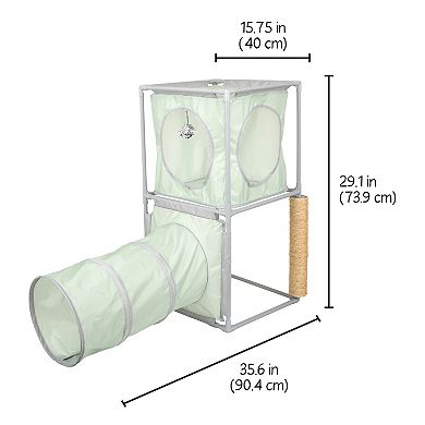 Kitty City KC Pipe and Drape Cat Tree