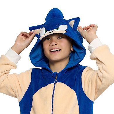 Kids 2-16 OppoSuits Sonic The Hedgehog One Piece Union Suit