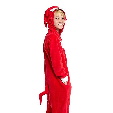 Kids 2-16 OppoSuits Knuckles The Echidna One Piece Union Suit