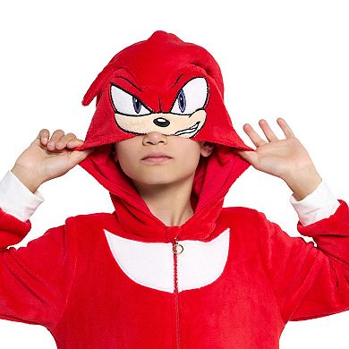 Kids 2-16 OppoSuits Knuckles The Echidna One Piece Union Suit