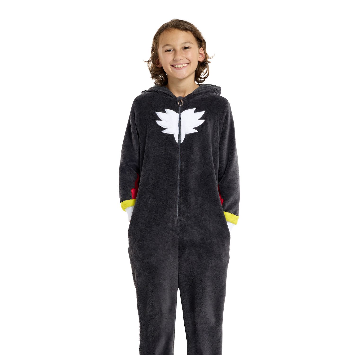 Sonic The Hedgehog Boys' Pyjama Set – Long Sleeve Blue Sonic PJs – Official