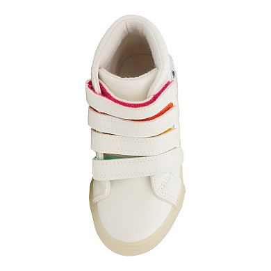 Yoki Lizette Girls' Unicorn High Top Strap Up Sneaker