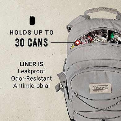 Coleman® Backroads 30-Can Softside Cooler Backpack