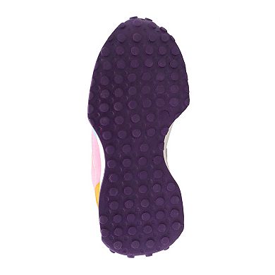 Yoki Wave 17 Color Block Lace-Up Little Kids Girls' Sneakers