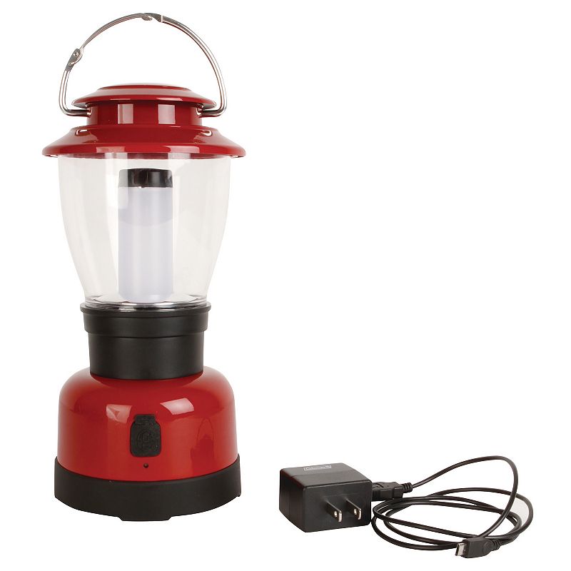 Coleman® 400-Lumen Classic Rechargeable LED Lantern, Red