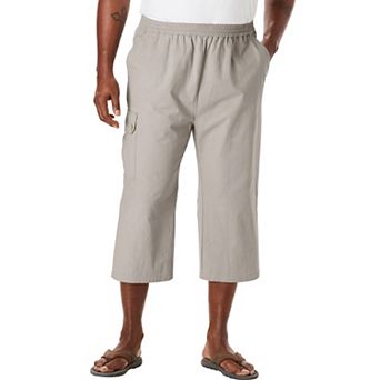 KingSize Men's Big & Tall Gauze Cargo Judo Shorts